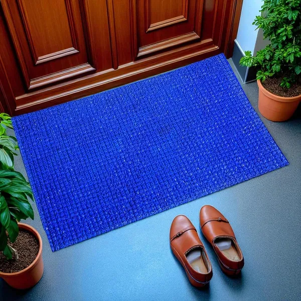 Pack_of_1_Blue_Pvc_Stick_Turf_Mat_Foot_Door_Mats_For_Home_Entrance_Floor_Mat_Kitchen_Office_Balcony_Bathroom_Bedroom_Mat_(60X36Cm)