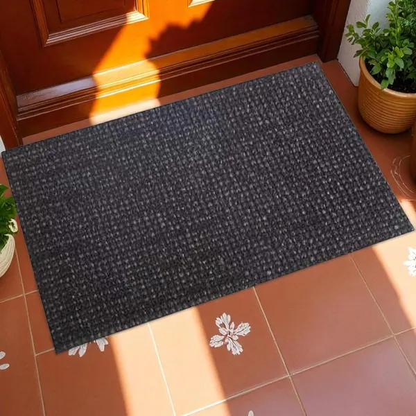 Pack_of_1_Black_Pvc_Stick_Turf_Mat_Foot_Door_Mats_For_Home_Entrance_Floor_Mat_Kitchen_Office_Balcony_Bathroom_Bedroom_Mat_(60X36Cm)