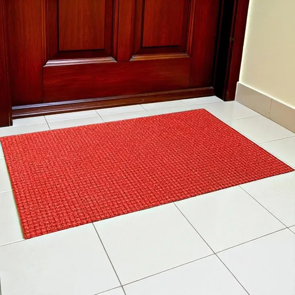 Pack_of_1_Red_Pvc_Stick_Turf_Mat_Foot_Door_Mats_For_Home_Entrance_Floor_Mat_Kitchen_Office_Balcony_Bathroom_Bedroom_Mat_(60X38_Cm)