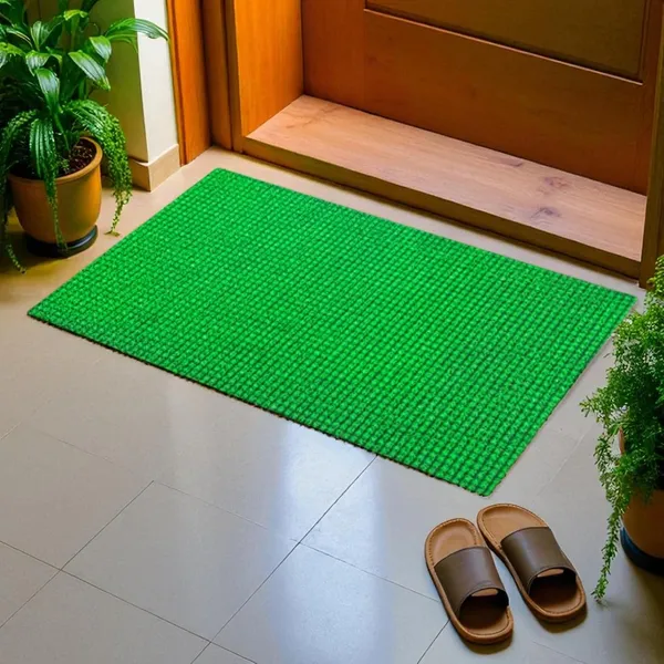 Pack_of_1_Green_Pvc_Stick_Turf_Mat_Foot_Door_Mats_For_Home_Entrance_Floor_Mat_Kitchen_Office_Balcony_Bathroom_Bedroom_Mat_(60X36Cm)