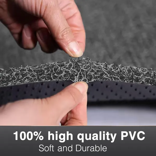 Pack_of_1_Grey_Pvc_Soft_Cushion_Noodle_Rectangular_Mat_Multipurpose_Doormat_Bathroom_For_Indoor/Outdoor_Home_Office_(60X40_Cm)