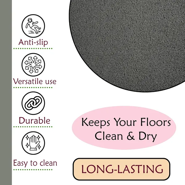 Pack_of_1_Grey_Pvc_Soft_Cushion_Noodle_Rectangular_Mat_Multipurpose_Doormat_Bathroom_For_Indoor/Outdoor_Home_Office_(60X40_Cm)