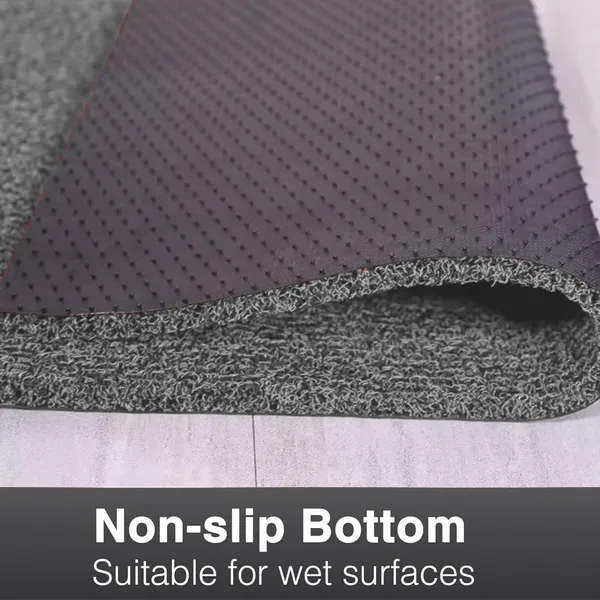 Pack_of_1_Grey_Pvc_Soft_Cushion_Noodle_Rectangular_Mat_Multipurpose_Doormat_Bathroom_For_Indoor/Outdoor_Home_Office_(60X40_Cm)