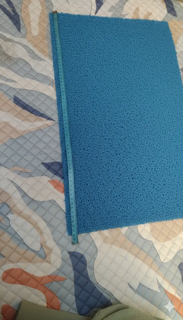 Pack_of_1_Blue_Pvc_Soft_Cushion_Noodle_Rectangular_Mat__Multipurpose_Doormat_Bathroom_For_Indoor/Outdoor_Home_Office_(60X40_Cm)