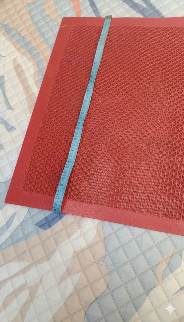 Pack_of_1_Red_Rubber_Anti_Skid_Multipurpose_Doormat_Bathroom_Rain_Swimming_Pool_Waterproof_For_Indoor/Outdoor_Home_Office_Entrance_(60*40Cm)