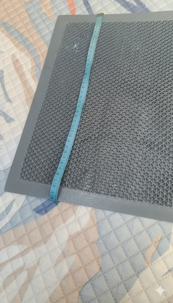 Pack_of_1_Grey_Rubber_Anti_Skid_Multipurpose_Doormat_Bathroom_Rain_Swimming_Pool_Waterproof_For_Indoor/Outdoor_Home_Office_Entrance_(60*40Cm)