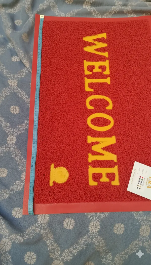 Pack_of_1_Red_Welcome_Doormat_Anti_Slip_Soft_Pvc__Multipurpose_Swimming_Pool_Mat_For_Indoor_Outdoor_Home_Office_Entrance_(60X40Cm)