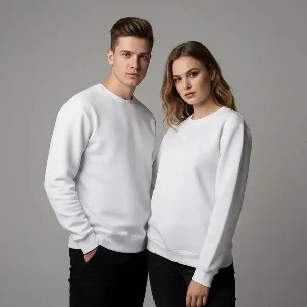 White_320_GSM_Regular_Fit_Round_Neck_Winterwear_Sweatshirt