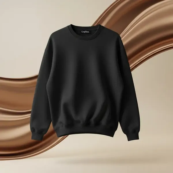 Black_320_GSM_Regular_Fit_Round_Neck_Winterwear_Sweatshirt