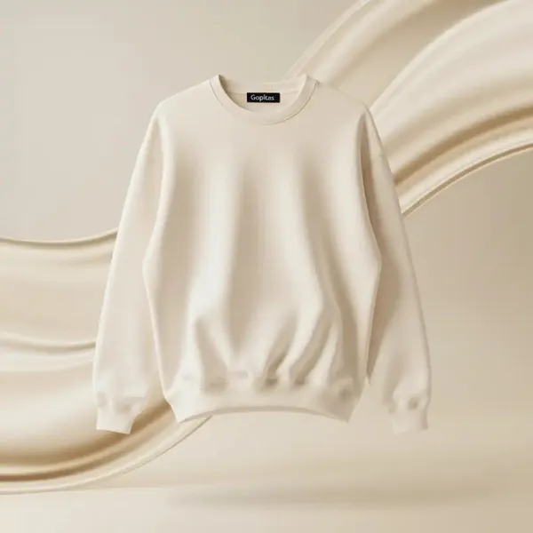 Off_White_320_GSM_Regular_Fit_Round_Neck_Winterwear_Sweatshirt
