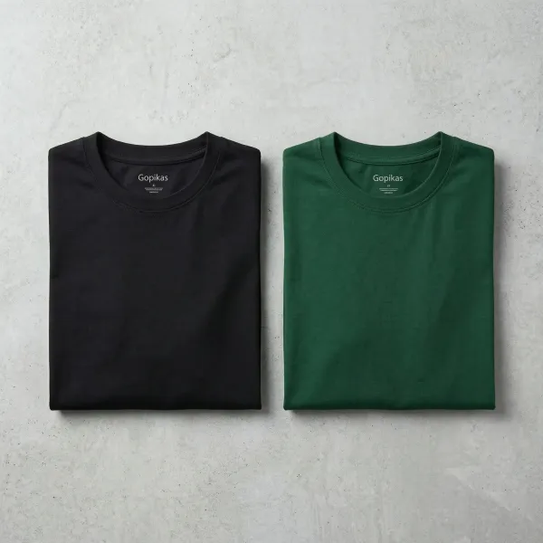 Black_And_Green_Tshirts_Combo