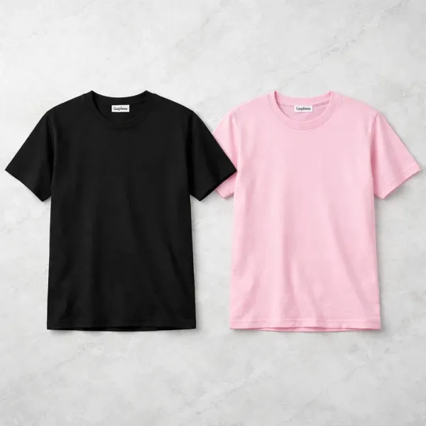 Black_And_Pink_Tshirts_Combo