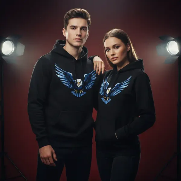 Black_Eagle_Print_Regular_Fit_Round_Neck_Winterwear_Hoodie