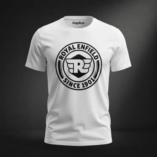 White_Royal_Enfield_Rider_TShirts