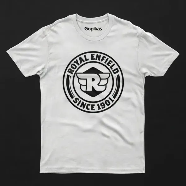 White_Royal_Enfield_Rider_TShirts