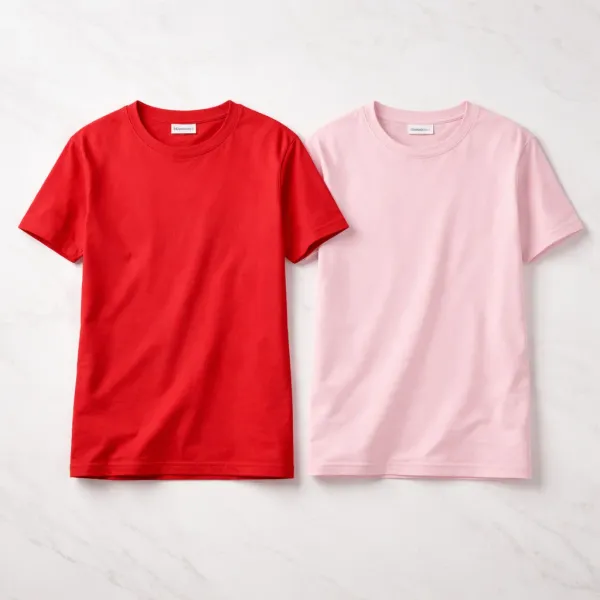 Red_And_Pink_Tshirts_Combo