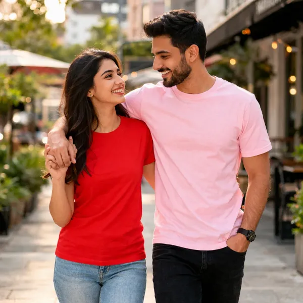 Red_And_Pink_Tshirts_Combo