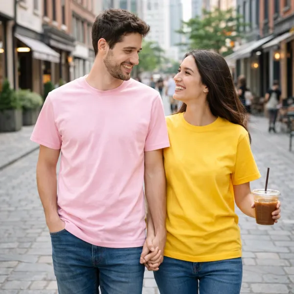 Yellow_And_Pink_Tshirts_Combo