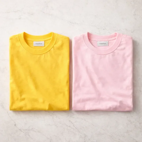 Yellow_And_Pink_Tshirts_Combo