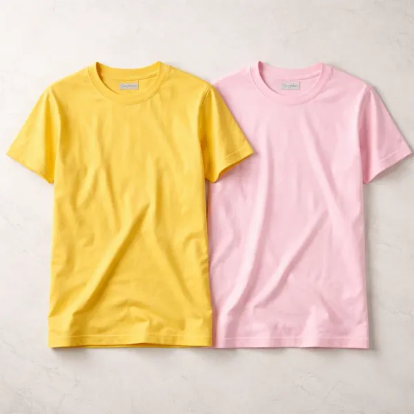 Yellow_And_Pink_Tshirts_Combo