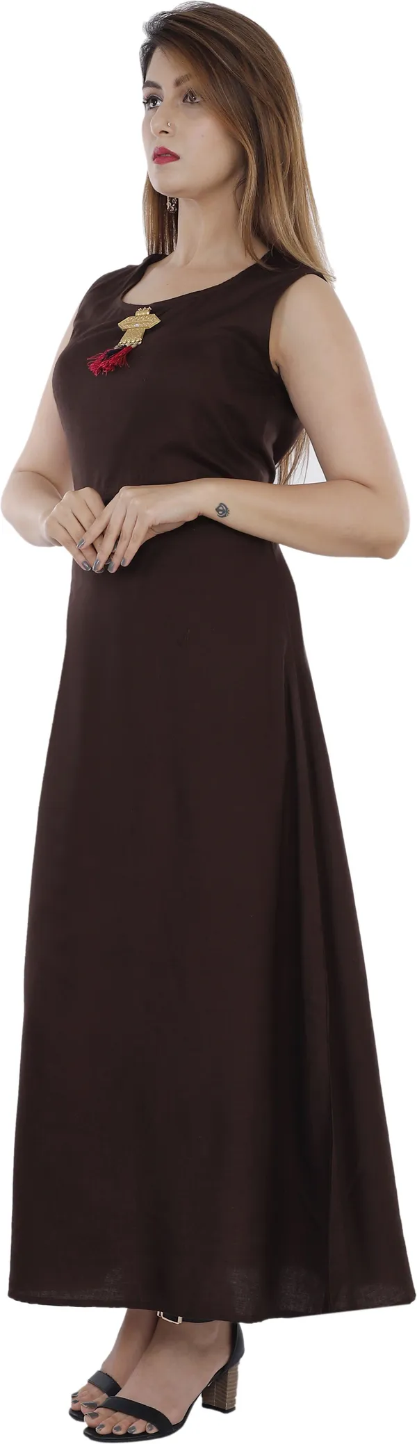 Brown_Solid_A-Line_Kurta_For_Women