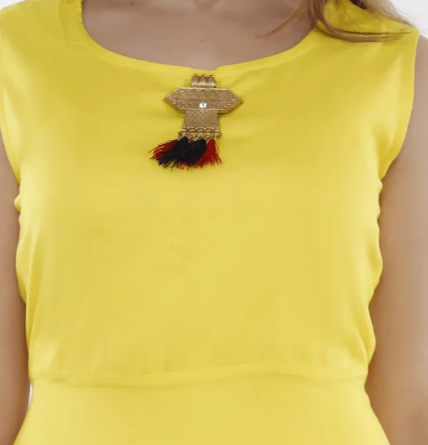 Yellow_Solid_A-Line_Kurta_For_Women