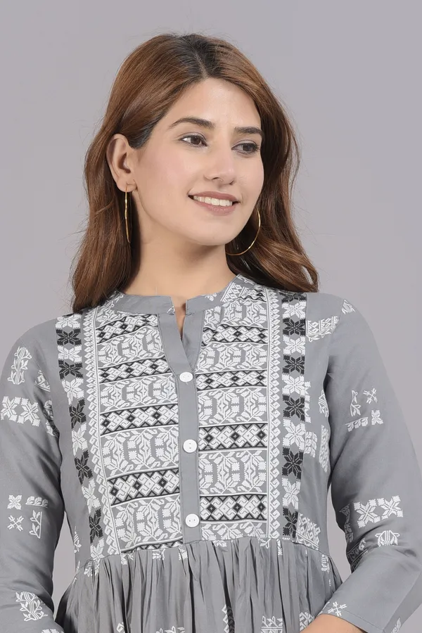 Grey_Printed_Anarkali_Kurta_For_Women