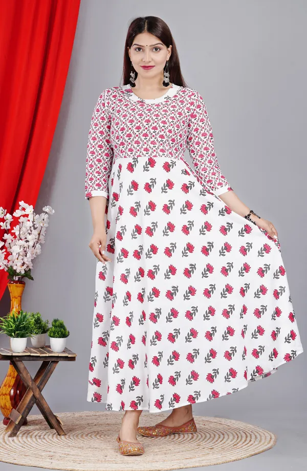 Pink_Printed_Anarkali_Kurta_For_Women