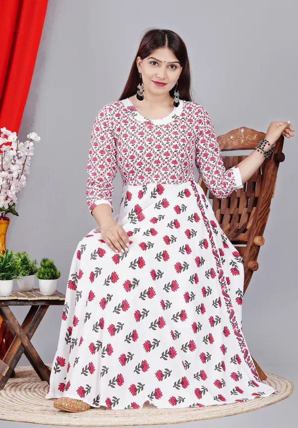 Pink_Printed_Anarkali_Kurta_For_Women