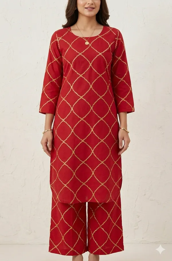 Red_Geometric_Print_Kurta_and_Palazzo_Set_for_Women
