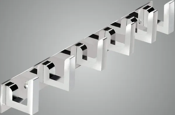 COSSIMO_Silver_Premium_L-Khunti_Stainless_Steel_6_Pin_Cloth_Hanger_Wall_Mount(Pack_Of_1)