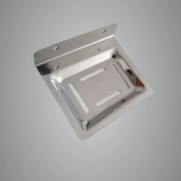 COSSIMO_Silver_4X4_Square_Stainless_Steel_Single_Soap_Dish_For_Bathroom_(Pack_Of_1)