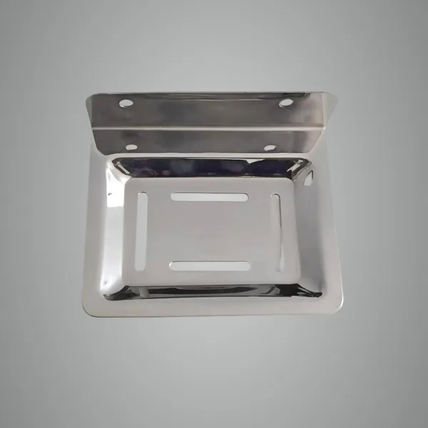 COSSIMO_Silver_4X4_Square_Stainless_Steel_Single_Soap_Dish_For_Bathroom_(Pack_Of_1)