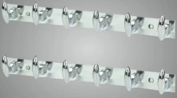 COSSIMO_Silver_Bullet-Hanger_Stainless_Steel_6_Pin_Cloth_Hanger_Wall_Mounted_(Pack_Of_2)