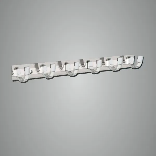COSSIMO_Silver_C-Hook_Hanger_Stainless_Steel_6_Pin_Cloth_Hanger_Wall_Mounted_(Pack_Of_1)