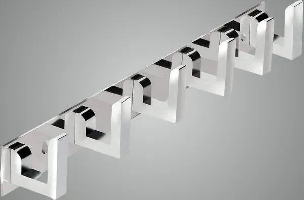 COSSIMO_Silver_L-Hook_Hanger_Stainless_Steel_6_Pin_Cloth_Hanger_Wall_Mounted_(Set_Of_1)