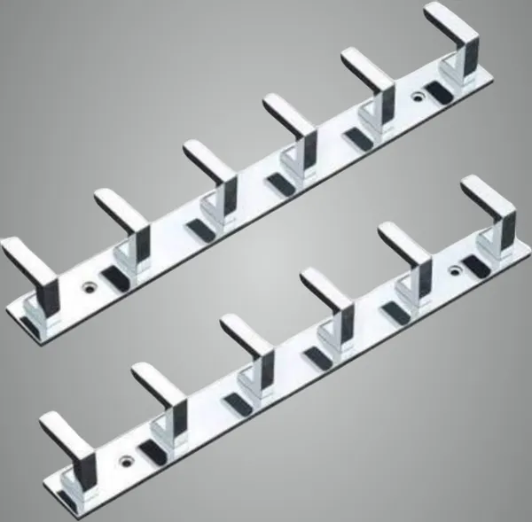 COSSIMO_Silver_L-Hook_Hanger_Stainless_Steel_6_Pin_Cloth_Hanger_For_Bathroom,_Kitchen-_Set_Of_2