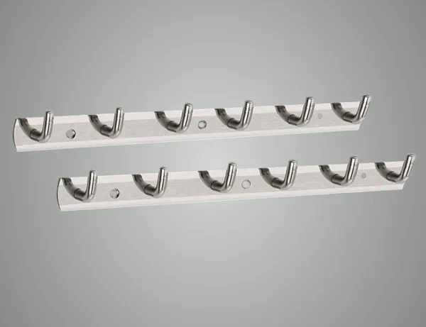 COSSIMO_Silver_Regular_Hanger_Stainless_Steel_6_Pin_Cloth_Hanger_For_Bathroom_(Pack_Of_2)