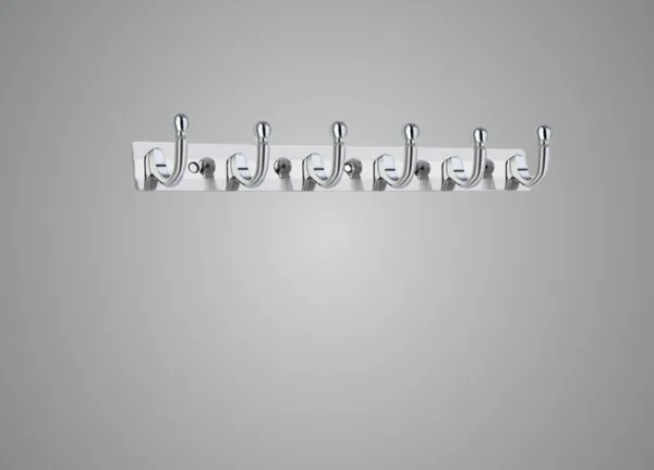 COSSIMO_Silver_Vintage_Hanger_Stainless_Steel_6_Pin_Cloth_Hanger_Wall_Mounted_(Set_Of_2)