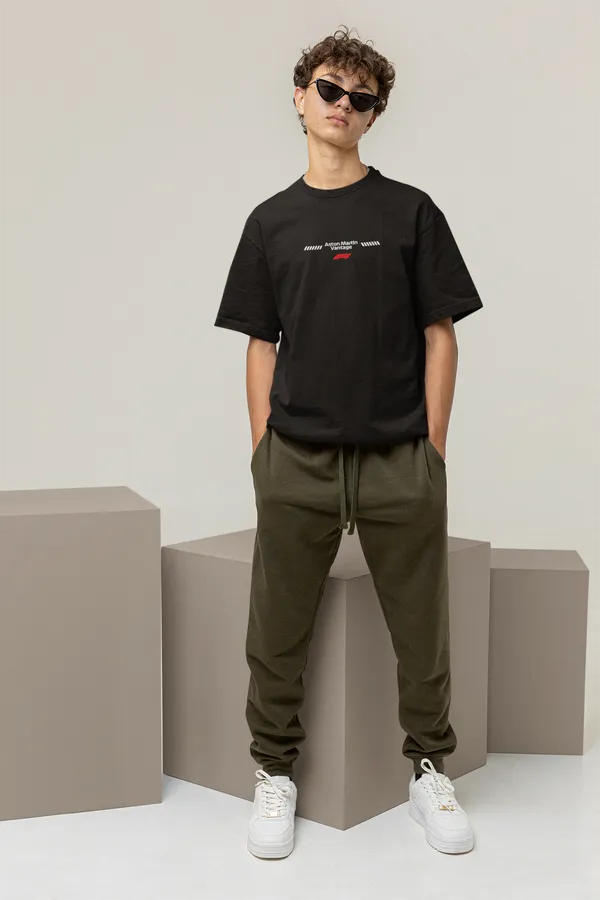Black_Aston_Martin_F1_Safety_Car_Oversized_Tee_Premium_French_Terry_Cotton_240_GSM_For_Unisex