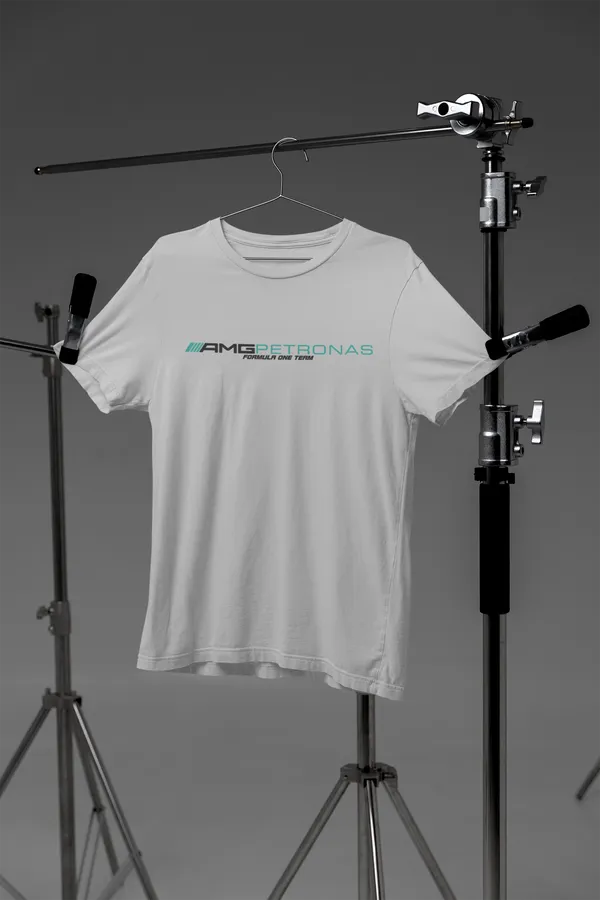 AMG_PETRONAS_Formula_One_Team_Graphic_Tee_-_Premium_Grey_Regular_Fit_T-Shirt