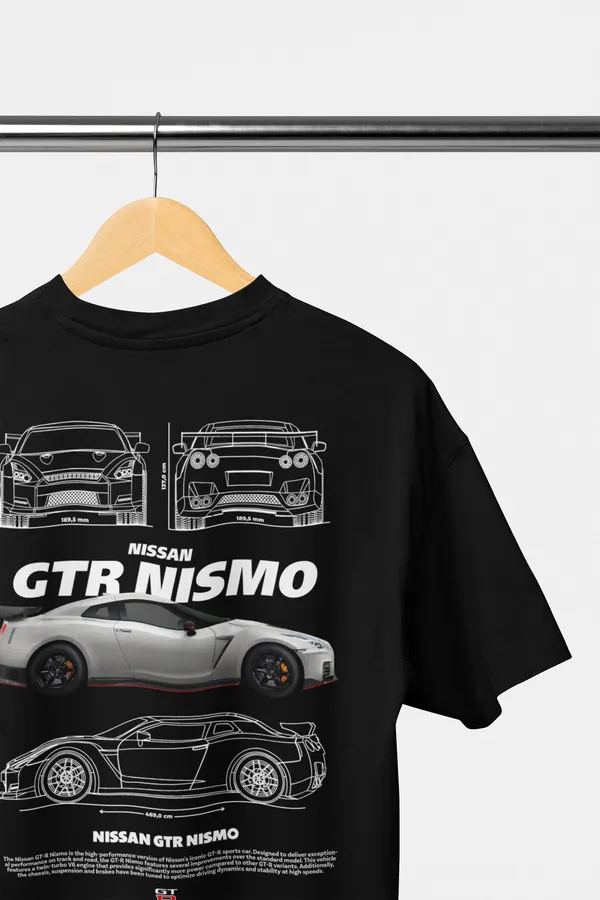 Black_Nissan_GTR_Nismo_Oversized_T-Shirt_Premium_French_Terry_Cotton_240_GSM_For_Unisex