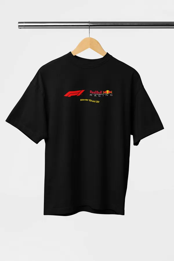 Black_Checo_Perez_Red_Bull_F1_Racing_Oversized_T-Shirt_Premium_French_Terry_Cotton_240_GSM_For_Unisex