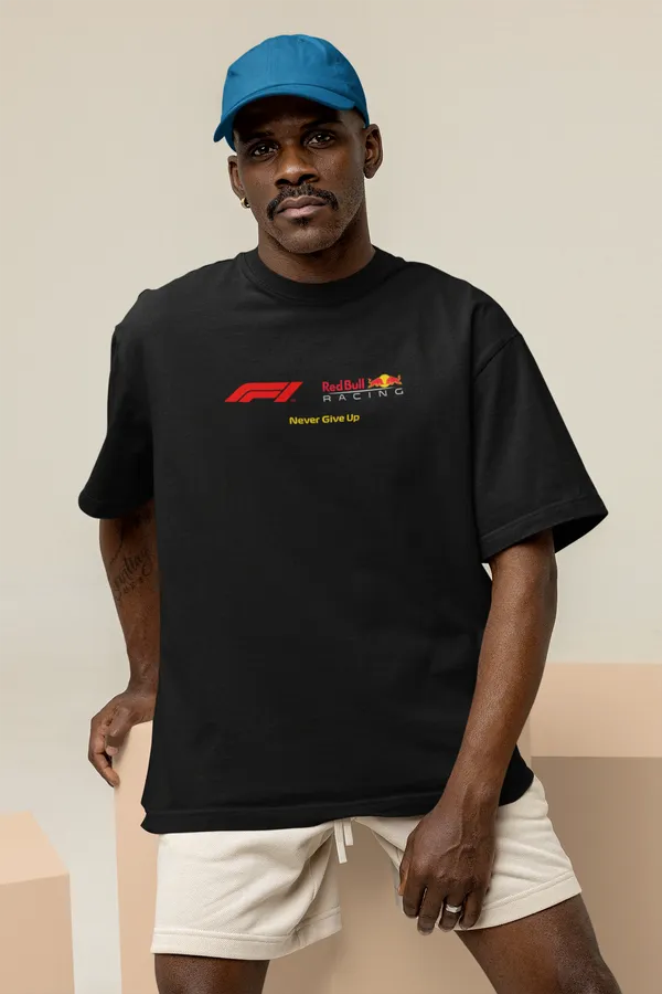 Black_Checo_Perez_Red_Bull_F1_Racing_Oversized_T-Shirt_Premium_French_Terry_Cotton_240_GSM_For_Unisex