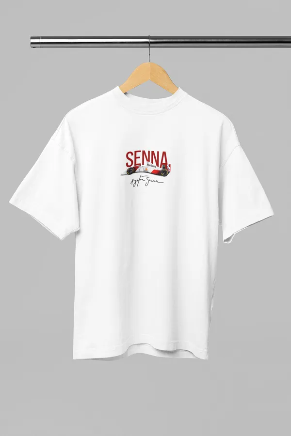 Ayrton_Senna_MP4/4_1988_Oversized_T-Shirt
