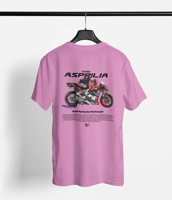 Lillac_Aprilia_Racing_Motogp_Team_Regular_Fit_160_GSM_100_Cotton_T-Shirt_For_Unisex