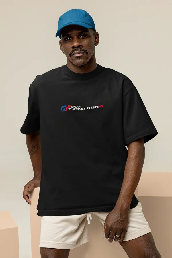 Black_Nissan_GTR_Nismo_Oversized_T-Shirt_Premium_French_Terry_Cotton_240_GSM_For_Unisex