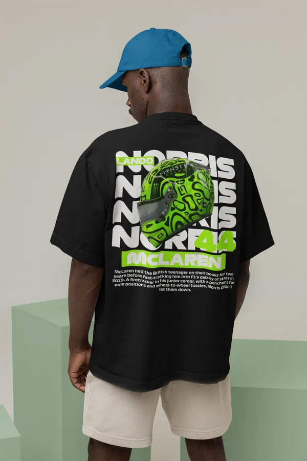 Lando_Norris_44_McLaren_Oversized_Graphic_T-Shirt_|_Motorsport_Streetwear_|_Black
