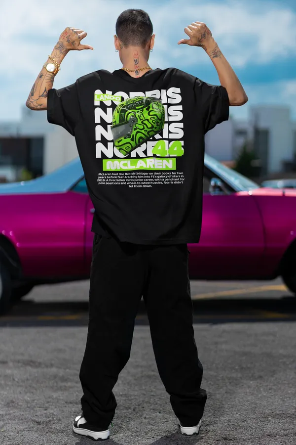 Lando_Norris_44_McLaren_Oversized_Graphic_T-Shirt_|_Motorsport_Streetwear_|_Black