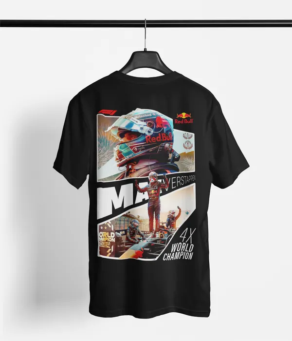 Max_Verstappen_4X_World_Champion_Oversized_Black_T-Shirt